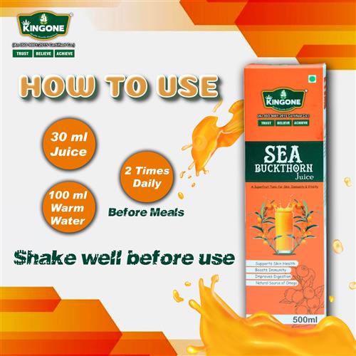 SEABACKTHRON JUICE (500 ML.)